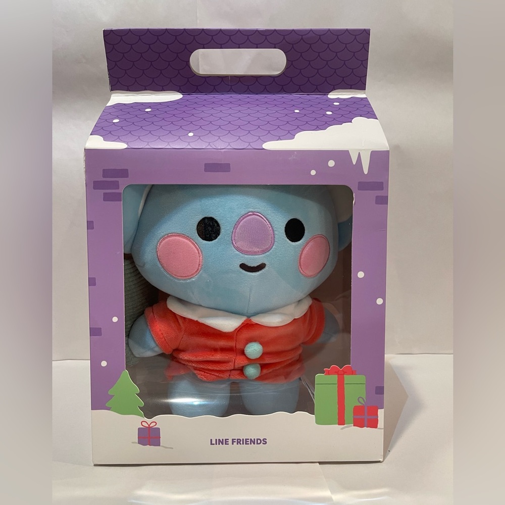 BT21 Line Friends Official Koya BABY Holiday Standing Doll